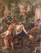 Brun, Charles Le The Martyrdom of st john the evangelist at the porta Latina china oil painting artist